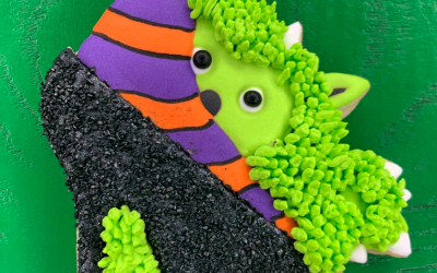 Horace the Halloween Monster Cookie